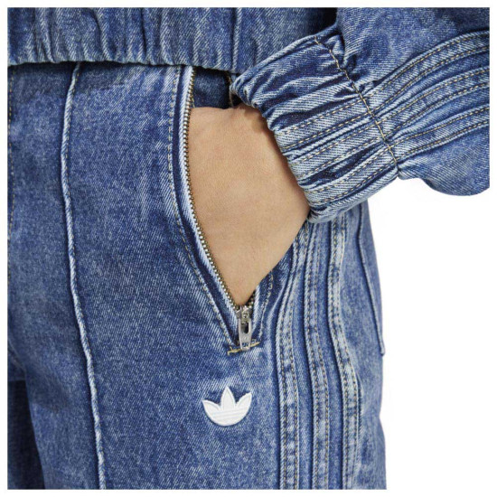 Adidas Γυναικείο παντελόνι Premium Essentials Denim Straight-Leg Pants